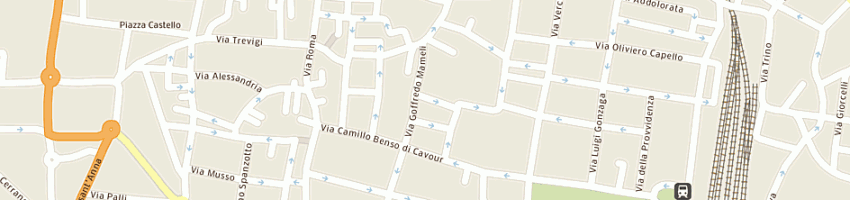 Mappa della impresa g e g snc di giacomo silva e c a CASALE MONFERRATO