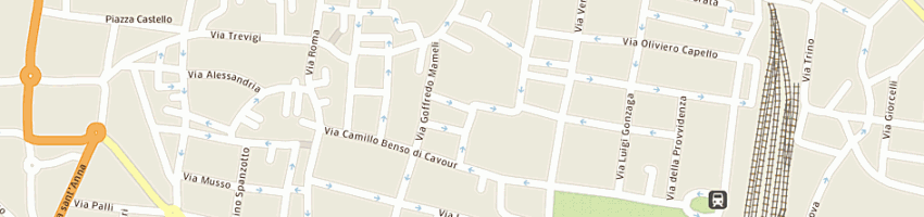 Mappa della impresa aceto armando a CASALE MONFERRATO