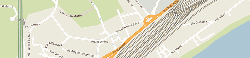 Mappa della impresa poste italiane spa - filiale di savona - ufficio postale a SAVONA