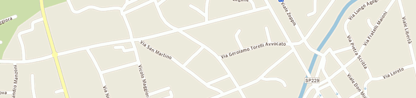 Mappa della impresa fornara enrico e figlio (srl) a BORGOMANERO