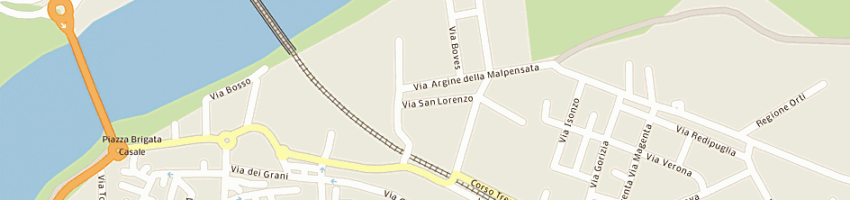 Mappa della impresa freeway sas di carena marisa e c a ALESSANDRIA