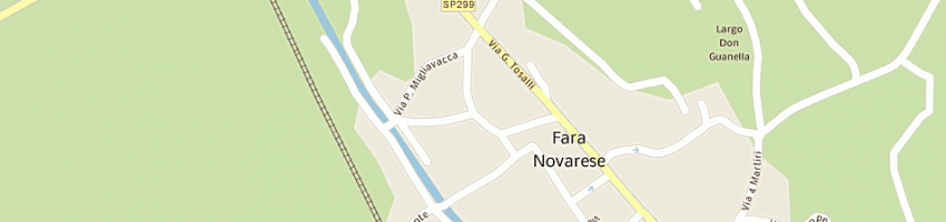 Mappa della impresa bellossi fratelli snc di giordano mirco e c a FARA NOVARESE