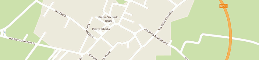 Mappa della impresa solo musica di mascaro gregorio e c sas a STROPPIANA