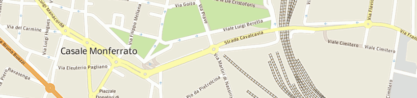 Mappa della impresa crosariol franco a CASALE MONFERRATO