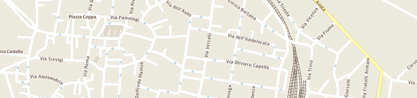Mappa della impresa furiato gilberto a CASALE MONFERRATO