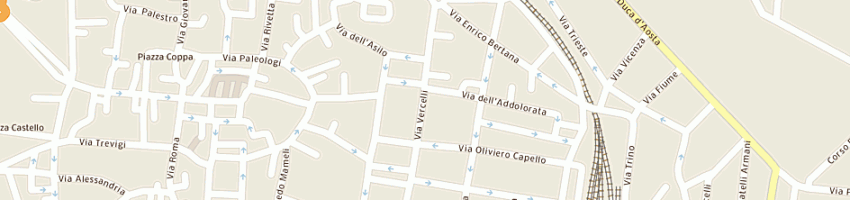 Mappa della impresa edilbroker srl a CASALE MONFERRATO