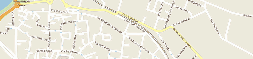 Mappa della impresa carla a CASALE MONFERRATO