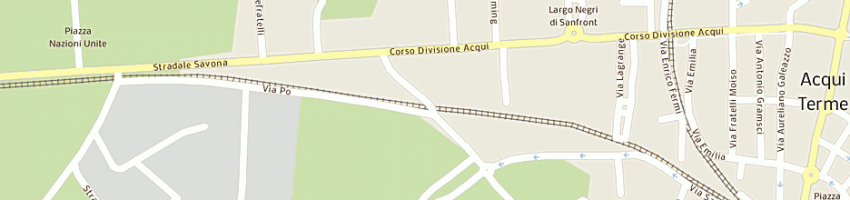 Mappa della impresa bottero mario e figlio snc a ACQUI TERME