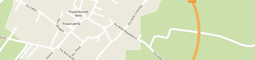 Mappa della impresa scuole elementari a STROPPIANA