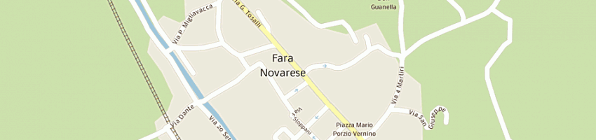 Mappa della impresa gsi spa a FARA NOVARESE