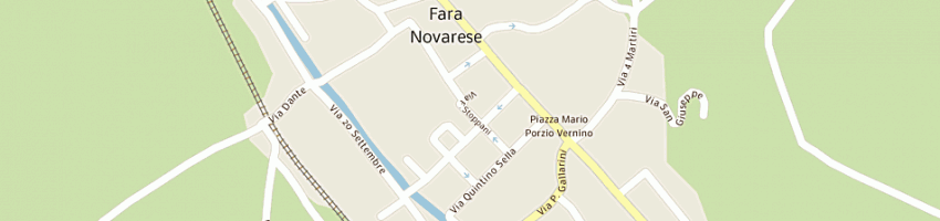 Mappa della impresa bar la nota a FARA NOVARESE