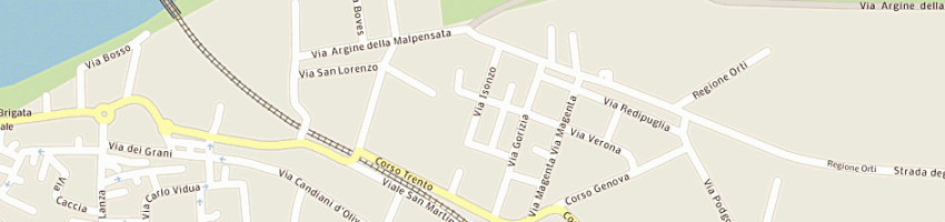Mappa della impresa malavenda vincenzo a ALESSANDRIA