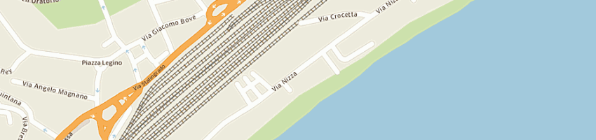 Mappa della impresa c r noleggi di ceruti fabrizio e c sas a SAVONA