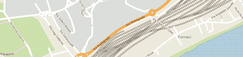 Mappa della impresa dopolavoro ferroviario a SAVONA