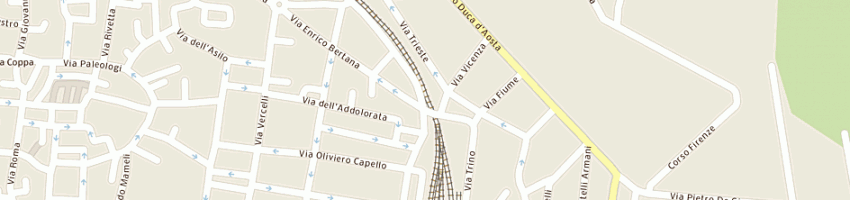 Mappa della impresa caramba di lasagna mauro e c sas a CASALE MONFERRATO
