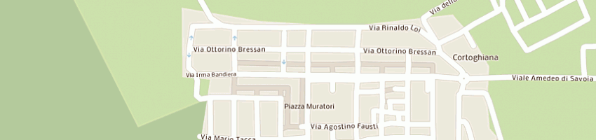 Mappa della impresa orbana maria teresa a CARBONIA
