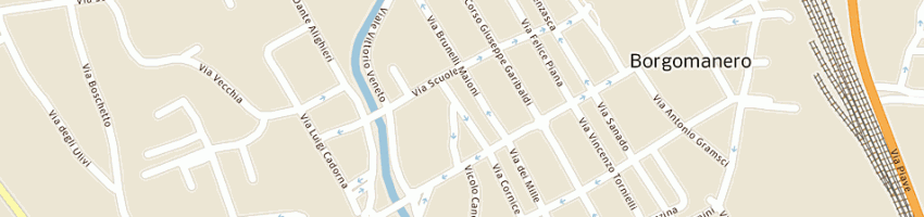 Mappa della impresa lazzari dario a BORGOMANERO
