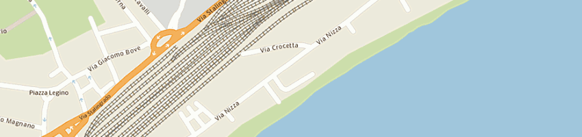 Mappa della impresa italfresco due srl a SAVONA