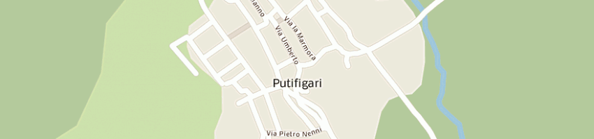 Mappa della impresa puledda maria filomena a PUTIFIGARI