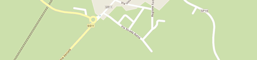 Mappa della impresa balzaretti agri business srl a BORGO VERCELLI