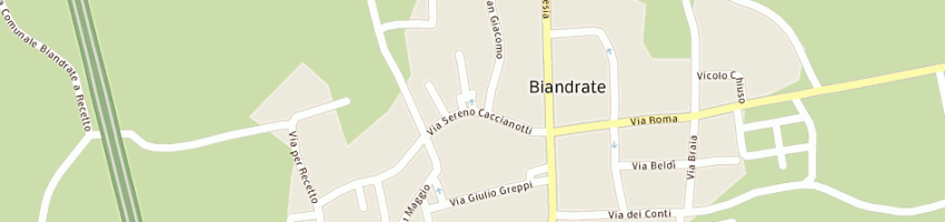 Mappa della impresa arredamenti ferro domenico di ferro maurizio a BIANDRATE