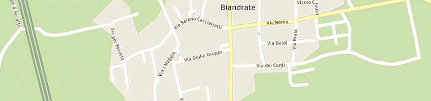 Mappa della impresa scuola media statale guido da biandrate a BIANDRATE