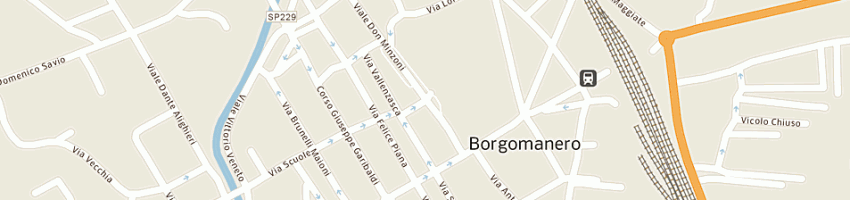 Mappa della impresa labone italia srl a BORGOMANERO
