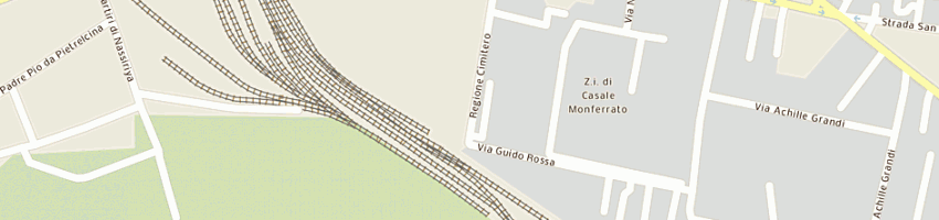Mappa della impresa ghigo m a CASALE MONFERRATO