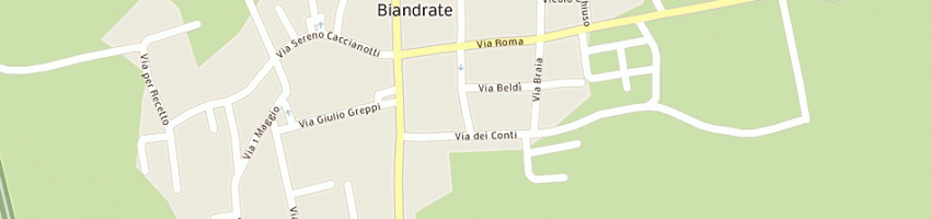 Mappa della impresa scuola materna statale a BIANDRATE