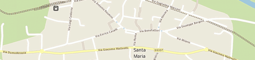 Mappa della impresa ristorante locarno a SANTA MARIA MAGGIORE