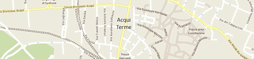 Mappa della impresa il giocartolaio di panaro m a ACQUI TERME