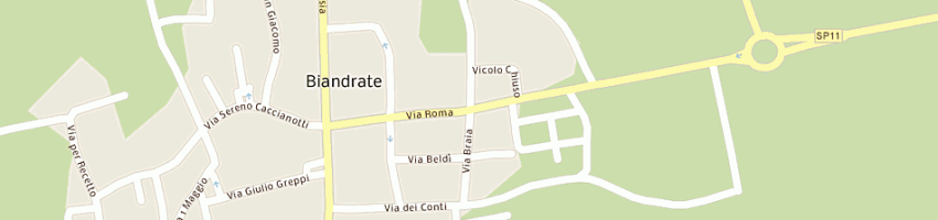 Mappa della impresa biandrate scarl a BIANDRATE