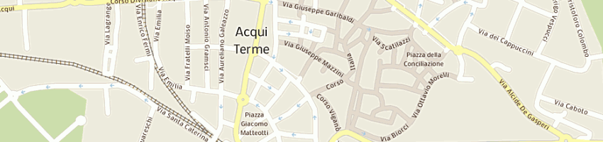 Mappa della impresa alternin e bruno snc a ACQUI TERME