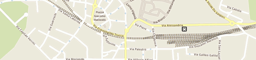 Mappa della impresa club alpino italiano a ACQUI TERME