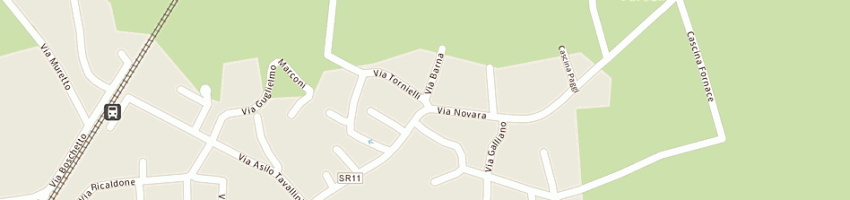 Mappa della impresa ferraris nadia a BORGO VERCELLI