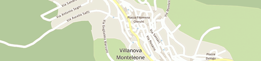 Mappa della impresa riu antonio pietro e c snc a VILLANOVA MONTELEONE