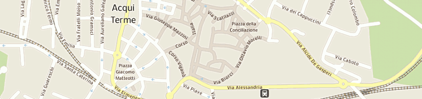 Mappa della impresa socgestione del polo universitario scrl a ACQUI TERME