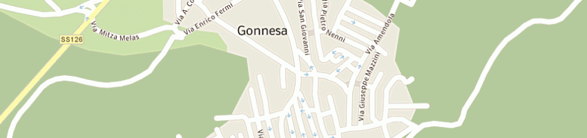 Mappa della impresa meloni a GONNESA