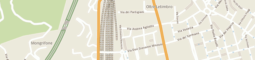 Mappa della impresa autocarrozzeria letimbro di violetta m e m snc a SAVONA