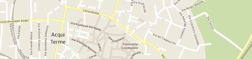 Mappa della impresa edilpunto di calvo dante e c sas a ACQUI TERME