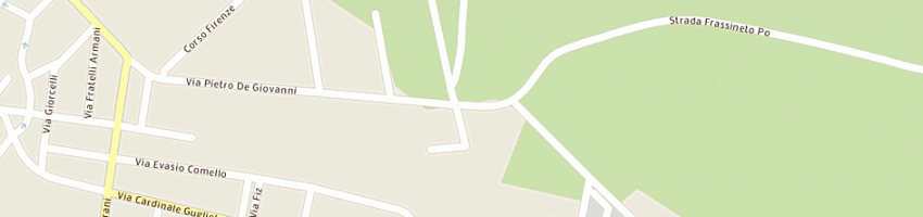 Mappa della impresa borbon silvano a CASALE MONFERRATO