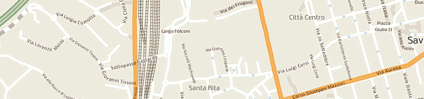 Mappa della impresa autofficina napoli snc di napoli luigi e napoli antonino a SAVONA