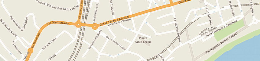 Mappa della impresa elema engineering sas a SAVONA