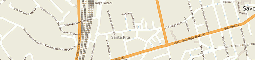 Mappa della impresa lombardi stefano a SAVONA