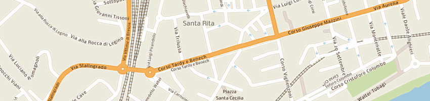 Mappa della impresa parodi maurizio a SAVONA