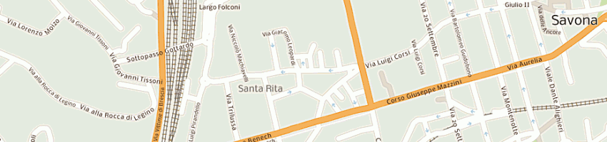 Mappa della impresa casa bxj francesco piccone a SAVONA