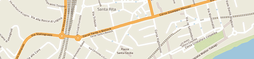 Mappa della impresa cufep a SAVONA