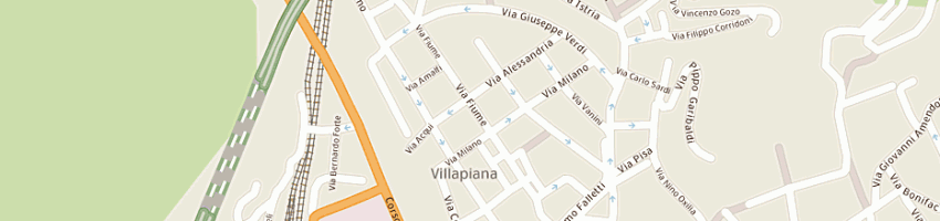 Mappa della impresa gioia palma a SAVONA