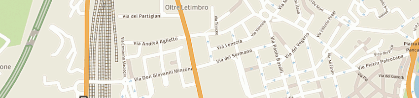 Mappa della impresa mail service srl a SAVONA