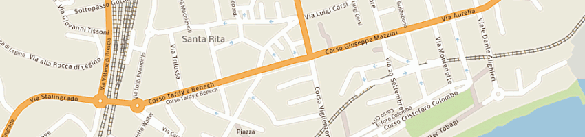 Mappa della impresa studio associato dugatto-chessa a SAVONA